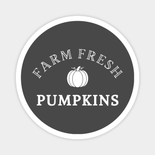 Farm Fresh Pumpkins Magnet